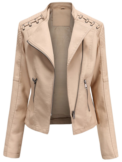 Fashion PU Leather Jacket