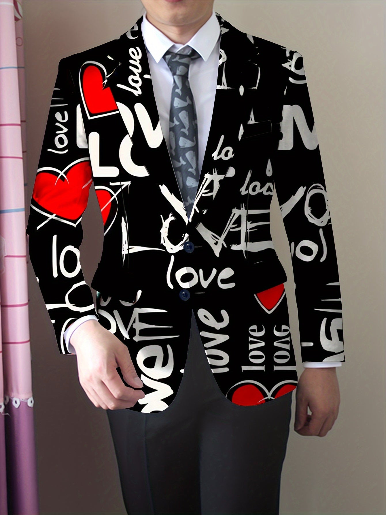 Stylish Fashion Blazer Love