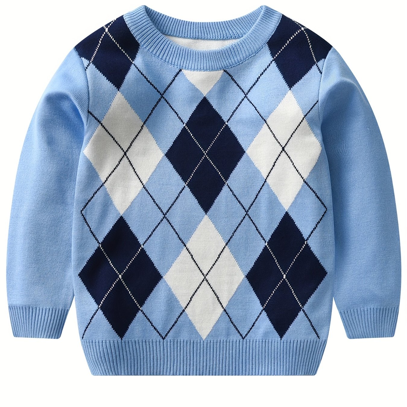 Capy Kids Argyle Pullover