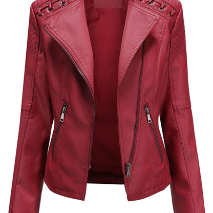 Fashion PU Leather Jacket