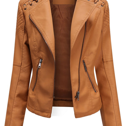 Fashion PU Leather Jacket