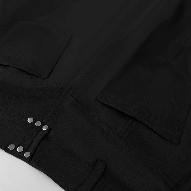 Pleated Skirt Gothic Leather Belt Medieval Roman Warrior Kilt