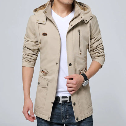 Fashion Windproof Streetwear Men’s Coat