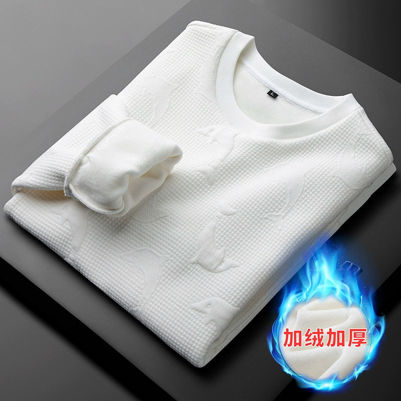 Heavy Light Luxury Autumn White Slim-Fit Trendy