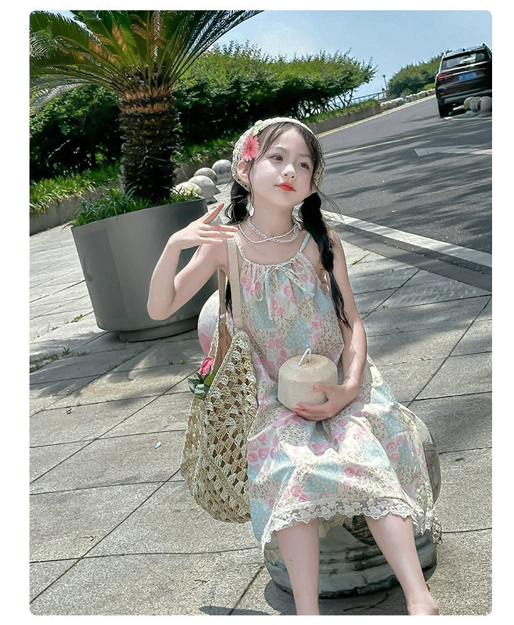 Western Style Suspender Dress