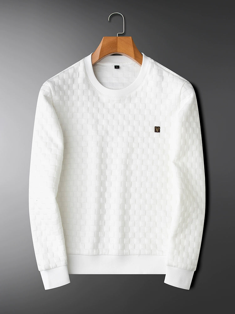 Heavy Light Luxury Autumn White Slim-Fit Trendy