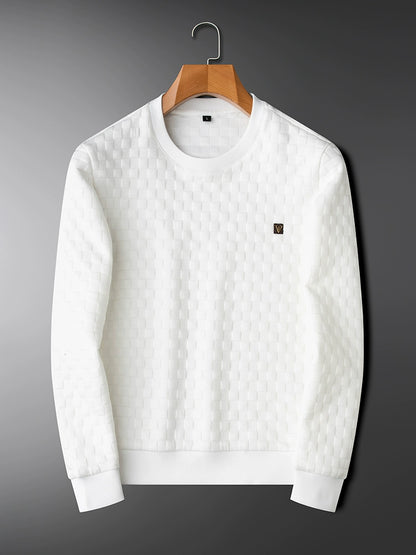 Heavy Light Luxury Autumn White Slim-Fit Trendy