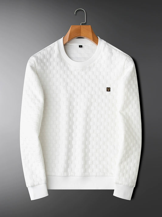 Heavy Light Luxury Autumn White Slim-Fit Trendy