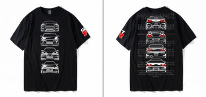 Japanese Style Nissan Modified Car T-shirt