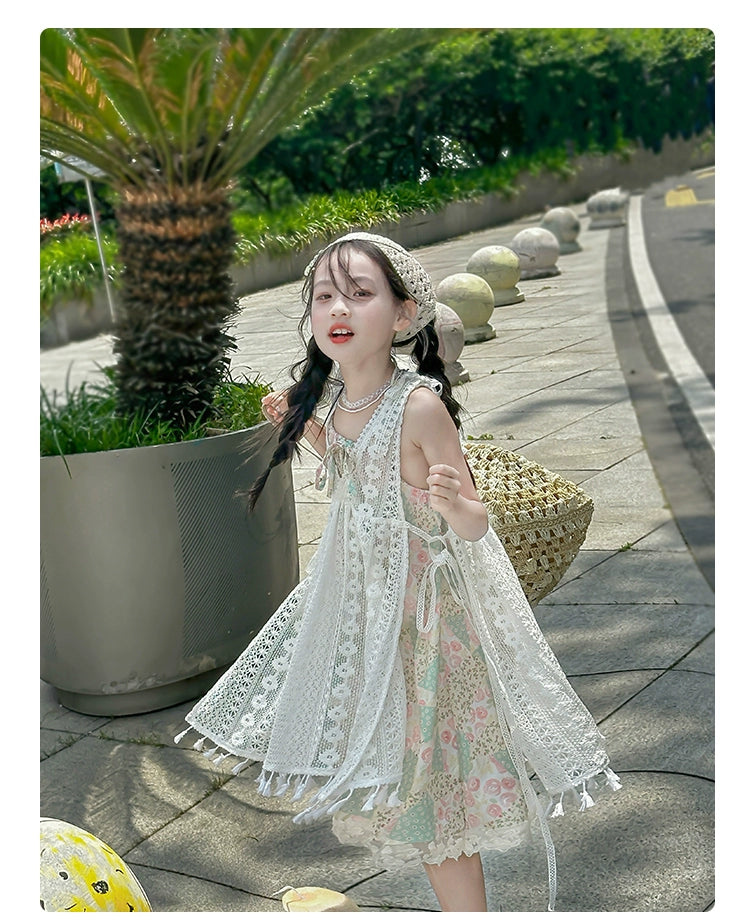 Western Style Suspender Dress