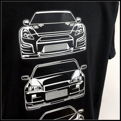 Japanese Style Nissan Modified Car T-shirt
