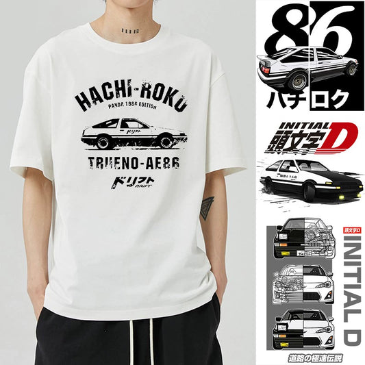 Initial D AE86 Fujiwara Racing T-shirt