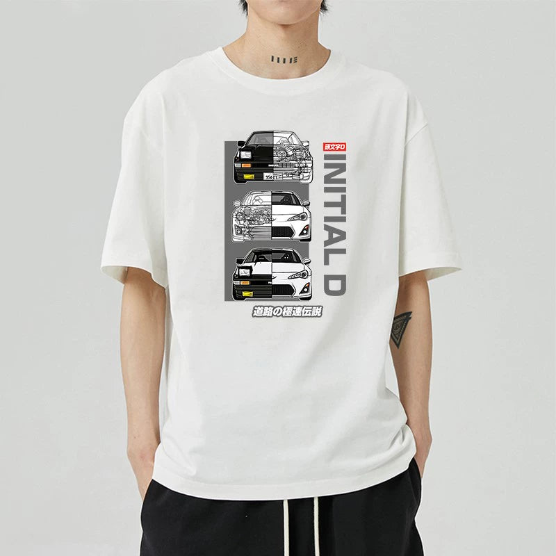 Initial D AE86 Fujiwara Racing T-shirt