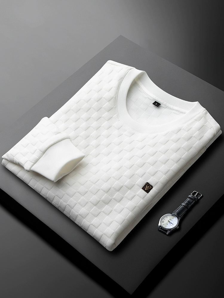 Heavy Light Luxury Autumn White Slim-Fit Trendy