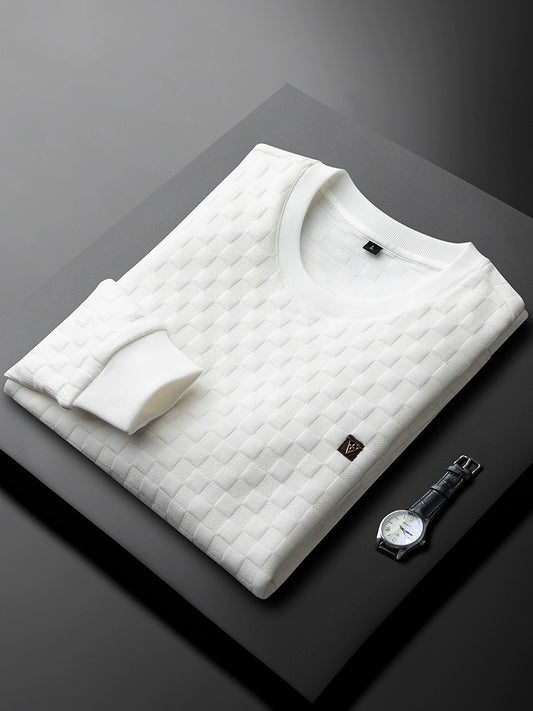 Heavy Light Luxury Autumn White Slim-Fit Trendy