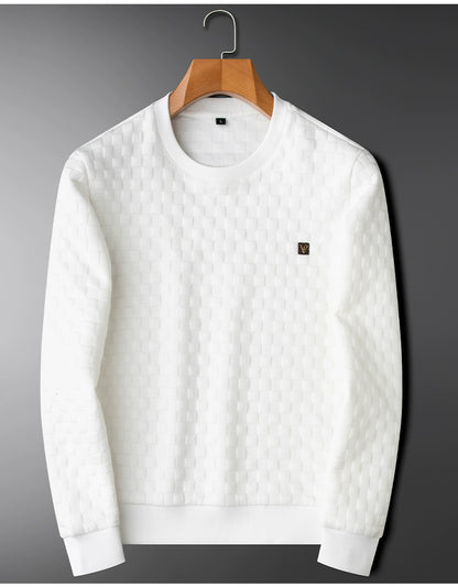Heavy Light Luxury Autumn White Slim-Fit Trendy