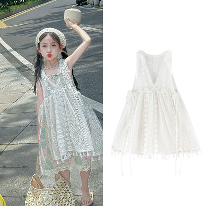 Western Style Suspender Dress