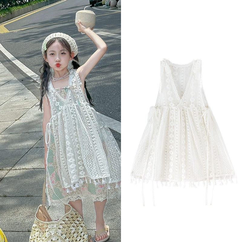 Western Style Suspender Dress