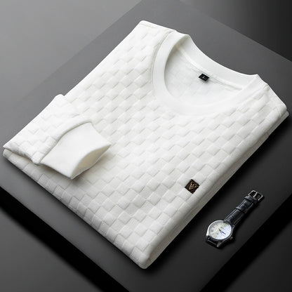 Heavy Light Luxury Autumn White Slim-Fit Trendy