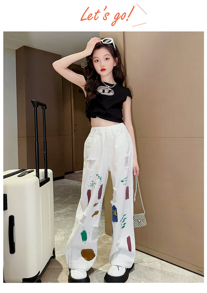 Youth Loose Pants Casual Trousers