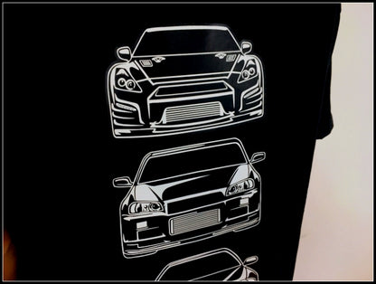 Japanese Style Nissan Modified Car T-shirt