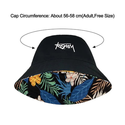 Unisex Double-Sided Bucket Hat Graffiti