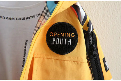 PhiDaf Hooded Windbreaker