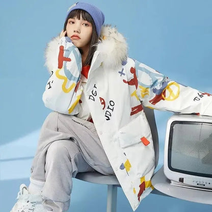 Unisex Outerwear Down Jacket