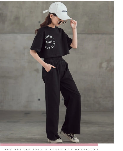 Girls Clothing 2Pcs Set Tops Pants