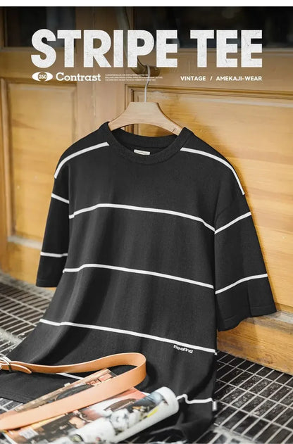 Loose Fit Crew Neck Versatile Classic Tops
