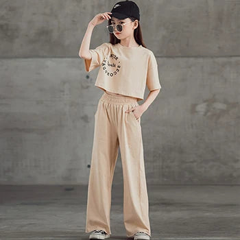 Girls Clothing 2Pcs Set Tops Pants