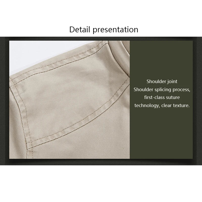 Casual Windproof Outdoor Multi-Pocket Jacket