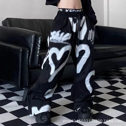 Teens Hip Hop Graffiti Shirt Pant
