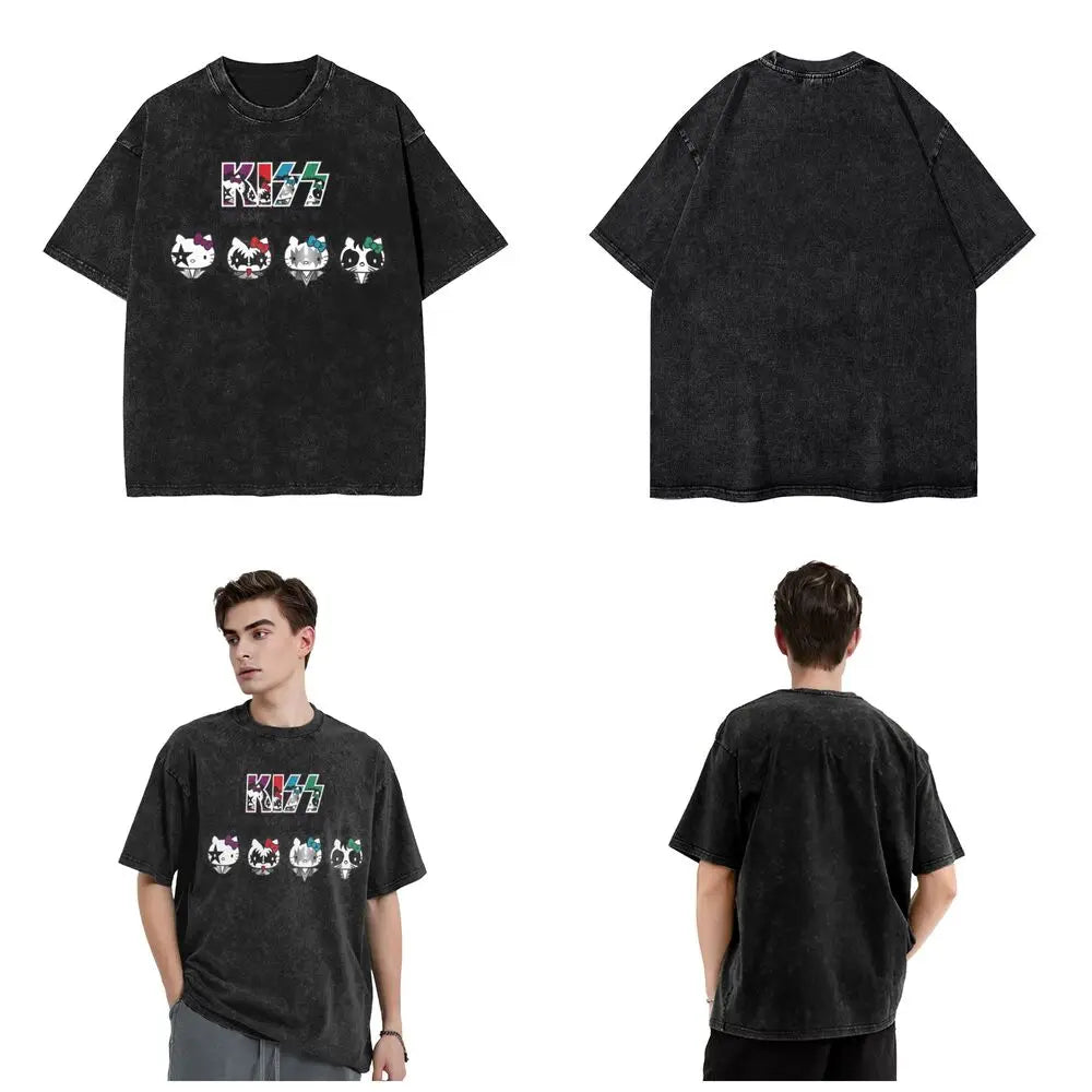 Hello Kitty Bruno Mars Cotton Shirt