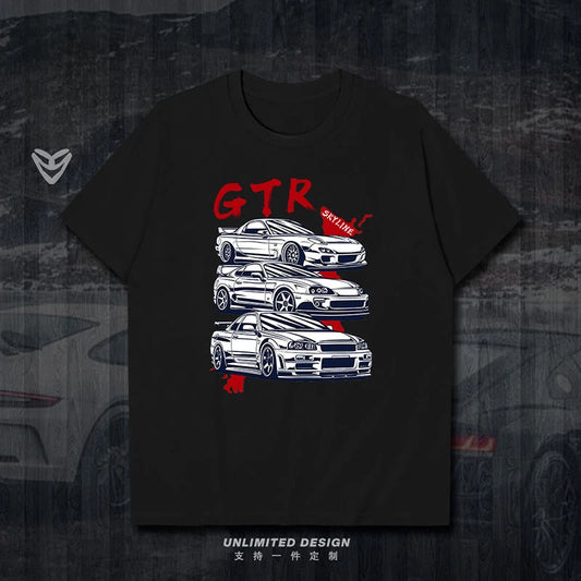 Skyline GTR Graphic Print Car Shirt