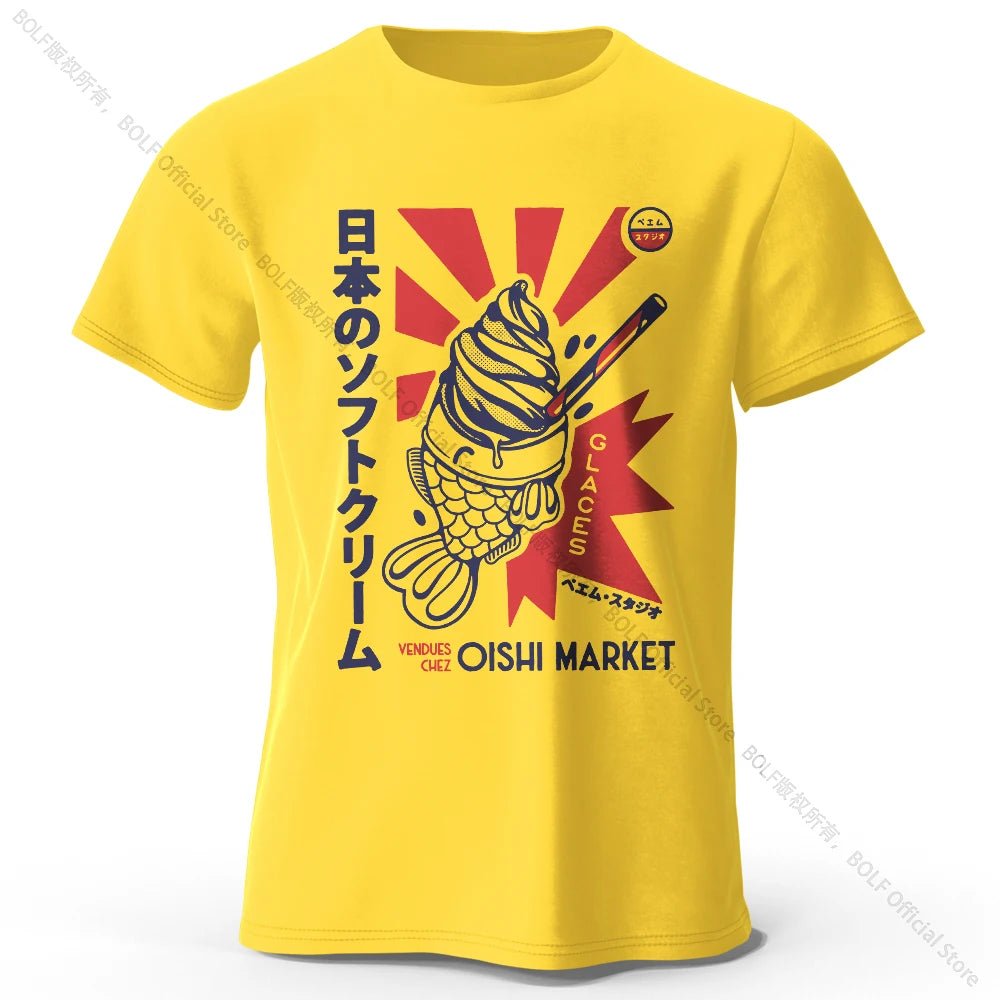 Japanese Foodie Cotton Unisex Graphic Tee