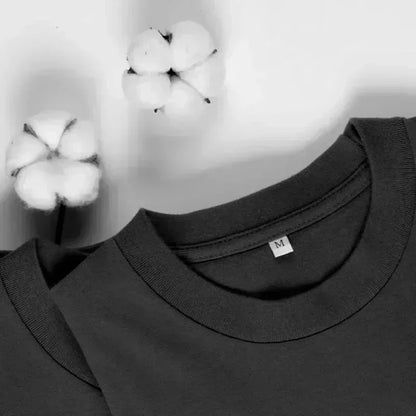 Loose Fit Cotton Car Print T-shirt