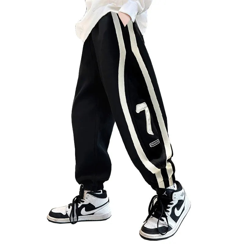 Teen Boys’ Spring Autumn School Trousers