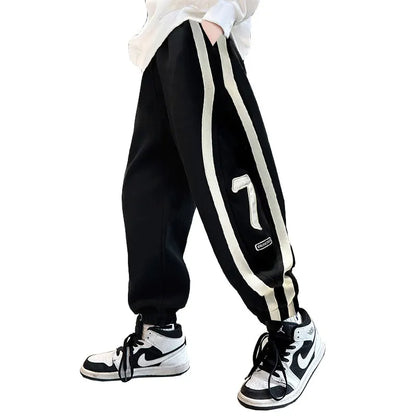 Teen Boys’ Spring Autumn School Trousers