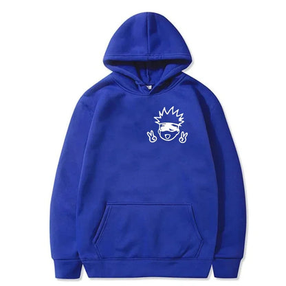 Gojo Satoru Hoodie Kawaii Anime Sweatshirt
