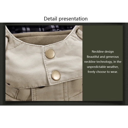 Casual Windproof Outdoor Multi-Pocket Jacket