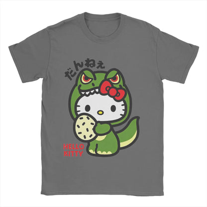 Cute Hello Kitty Japan Dino Shirt