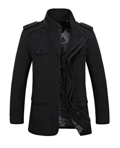 Men’s Cotton Trench Coat