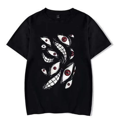 Vintage Washed Hip Hop Anime Tee