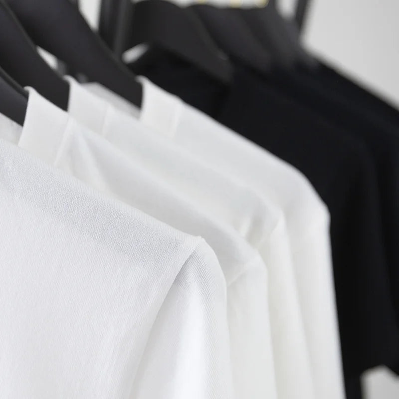 Harajuku Black White Sushi Graphic Tee