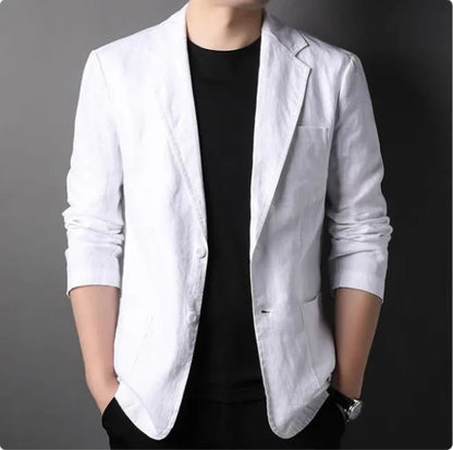 Fashion Coat Linen Blaze