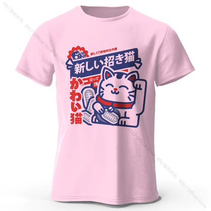 Unisex Kawaii Anime Round Neck Shirt