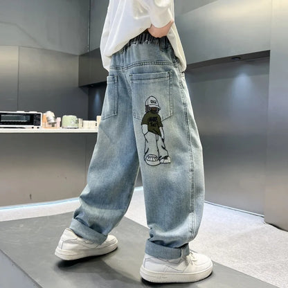 Denim Trousers Jeans Teenager