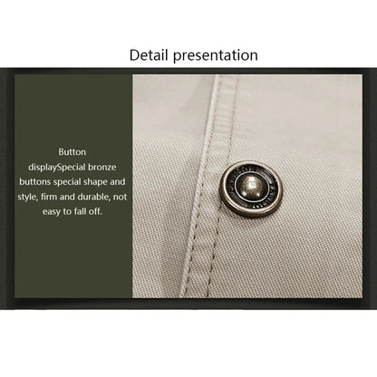 Casual Windproof Outdoor Multi-Pocket Jacket