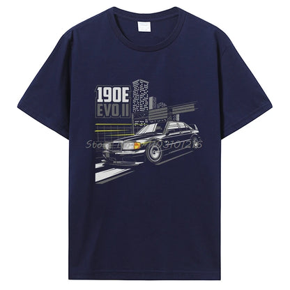 Mercedes 190E EVO Graphic Cotton T-shirt
